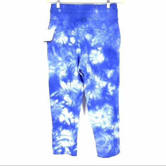 JoyLab Blue Tie Dye Crop Jogger Pants Size Small NWT - Picture 8 of 9